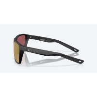Очки поляризационные COSTA DEL MAR Rincon II 580G р. XL цв. Matte Black цв. ст. Gold Mirror превью 4