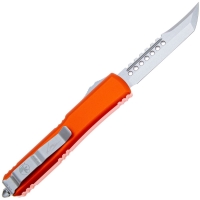 Нож автоматический MICROTECH Ultratech Hellhound CTS-204P рукоять Аллюминий 6061 T-6 цв. Оранжевый превью 4