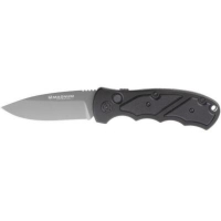 Нож туристический BOKER Magnum Blitz Plain складной, цв. Черный превью 1