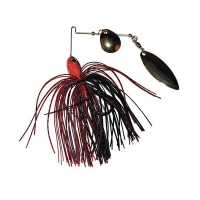 Блесна вращающаяся LUCKY JOHN Spinner Bait Red Vampir 21 г 22