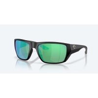 Очки поляризационные COSTA DEL MAR Finlet 580G р. L цв. Matte Black цв. ст. Green Mirror