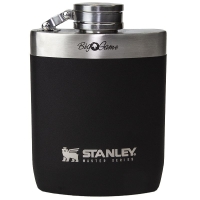 Фляжка STANLEY Master 0,23 л с гравировкой цв. черный