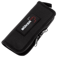 Нож складной полуавтоматический BOKER Smatchet сталь VG-10 рукоять Микарта цв. Серый