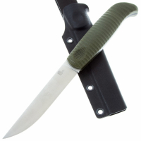 Нож OWL KNIFE North (грибок) сталь S90V рукоять G10 оливковая превью 2