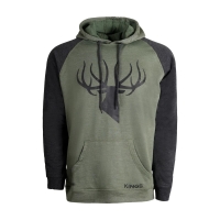 Толстовка KING'S Logo Triblend Fleece Hoodie цвет Olive / Charcoal