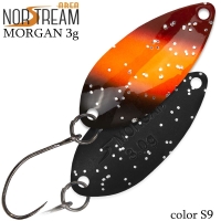 Блесна колеблющаяся NORSTREAM MORGAN 3 г код цв. 25