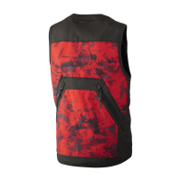 Жилет сигнальный HARKILA Lynx Safety Waistcoat цвет AXIS MSP Red Blaze / Shadow brown превью 2