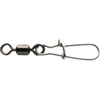 Вертлюг с застежкой ВОЛЖАНКА Crane Swivel W/Duo Lock Snap № 2 тест 30 кг (5 шт.)