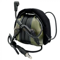 Наушники противошумные EARMOR M32 MOD3 Electronic Communication Hearing Protector цв. Foliage Green превью 3