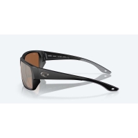 Очки поляризационные COSTA DEL MAR Tailfin 580G р. M цв. Matte Black цв. ст. Sunrise Silver Mirror превью 3