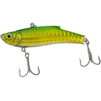 Воблер BASSDAY Lure (Salt) Range Vib 70ES цв. Hh155 Height Holo Gold Green Bb превью 2