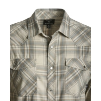 Рубашка KING'S Western Snap Flannel цвет Western Khaki Plaid превью 7