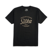 Футболка SITKA Scripted Tee цвет Black