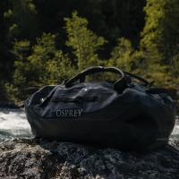 Гермосумка OSPREY Transporter WP Duffel 70 л цвет Tunnel Vision Grey превью 3