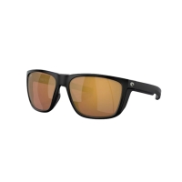 Очки поляризационные COSTA DEL MAR Ferg 580G р. XL цв. Matte Black цв. ст. Gold Mirror