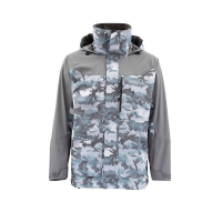 Куртка SIMMS Challenger Jacket '20 цвет Hex Flo Camo Grey Blue превью 2