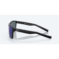 Очки поляризационные COSTA DEL MAR Sampan 580G р. XL цв. Matte Black цв. ст. Blue Mirror превью 3