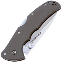 Нож складной полуавтоматический COLD STEEL Code-4 Clip Point сталь CPM S35VN рукоять Алюминий цв. Серый превью 4
