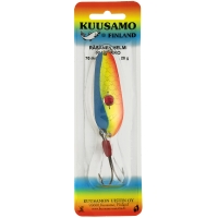 Блесна колеблющаяся KUUSAMO Rasanen 70/20 (бусинка, незацепляйка) код цв. BLU/FYe/FR-S превью 3