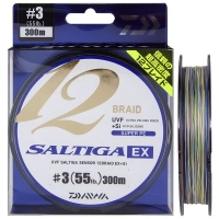 Плетенка DAIWA UVF Saltiga Sensor 12 Braid EX+Si многоцветный 300м #3