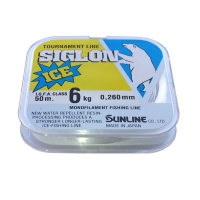 Леска SUNLINE Siglon V Ice Fishing 50 м цв. прозрачный № 2