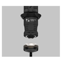 Фонарь тактический ARMYTEK Viking Pro Magnet USB Теплый цвет черный превью 13