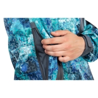 Куртка FHM Guard цвет Голубой принт / Серый превью 10