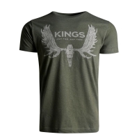 Футболка KING'S Paddle Tee цвет Heather Military Green