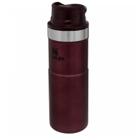 Термокружка STANLEY Classic The Trigger Action Travel Mug цвет Бордовый превью 1