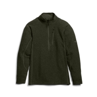 Толстовка SITKA Snowcrest Half-Zip Fleece Pullover цвет Hemlock Green Heather