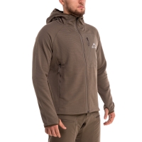 Толстовка SKRE Grid Lite Jacket цвет Earth Brown превью 3