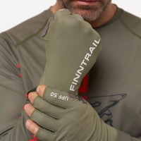 Перчатки FINNTRAIL Wave 2852 цвет Khaki превью 2