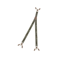 Подтяжки PINEWOOD Logo Suspenders 2.0 цвет Dark Olive превью 1