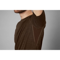 Футболка SEELAND Active S/S T-Shirt цвет Demitasse Brown превью 2