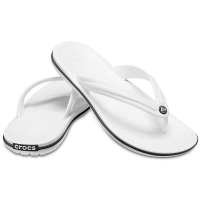 Шлепанцы CROCS Crocband Flip цвет Белый