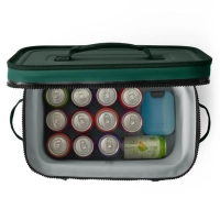 Сумка изотермическая YETI Hopper Flip 18 Soft Cooler цвет Black Forest Green превью 2