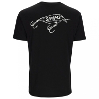 Футболка SIMMS Square Bill T-Shirt цвет Black превью 2