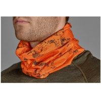 Повязка SEELAND Neck gaiter 2-pack цв. Pine green / InVis orange blaze превью 6