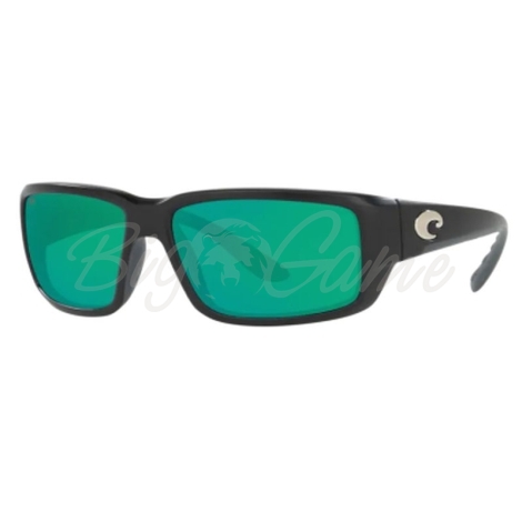 Очки поляризационные COSTA DEL MAR Fantail Pro 580G цв. Matte Black цв. ст. Green Mirror фото 1