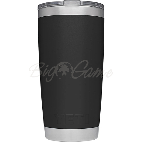 Термокружка YETI Rambler Travel Mug w/Magslider Lid 591 цвет Black фото 3