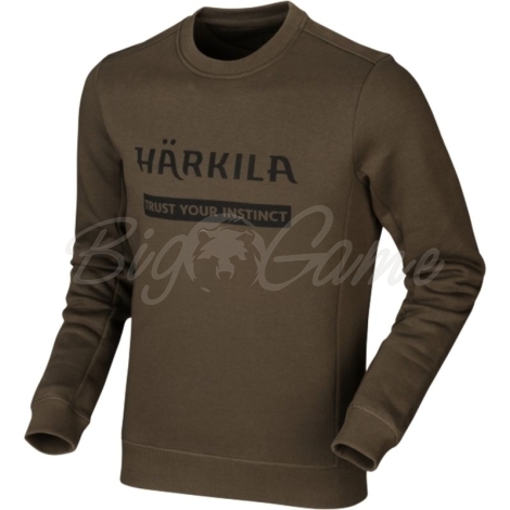 Джемпер HARKILA Sweatshirt цвет Willow green фото 1