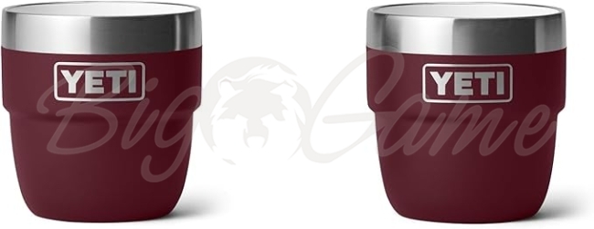 Набор рюмок YETI Rambler Stackable Cups 118 (4 oz) цв. Wild Vine Red фото 1