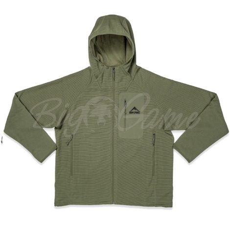 Толстовка SKRE Grid Lite Jacket цвет Olive Green фото 1