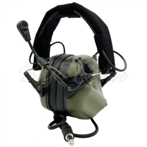 Наушники противошумные EARMOR M32 MOD3 Electronic Communication Hearing Protector цв. Foliage Green фото 2