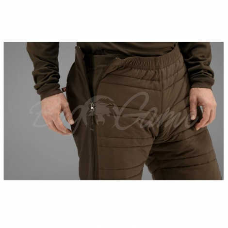 Брюки HARKILA Mountain Hunter Insulated Breeks цвет Hunting Green / Shadow Brown фото 8