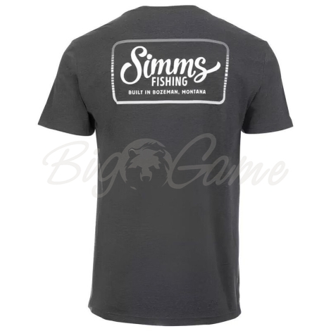 Футболка SIMMS Two Tone Pocket Tee цвет Charcoal Heather фото 2