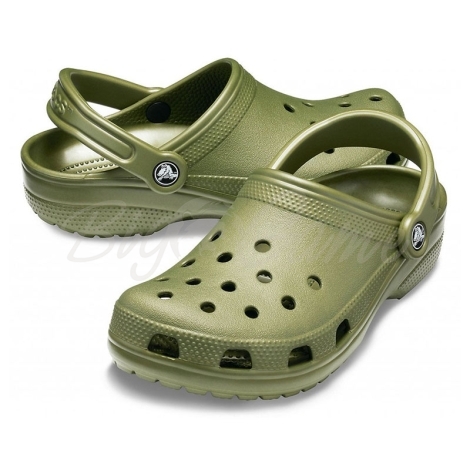 Сабо CROCS Classic цвет Хаки фото 4