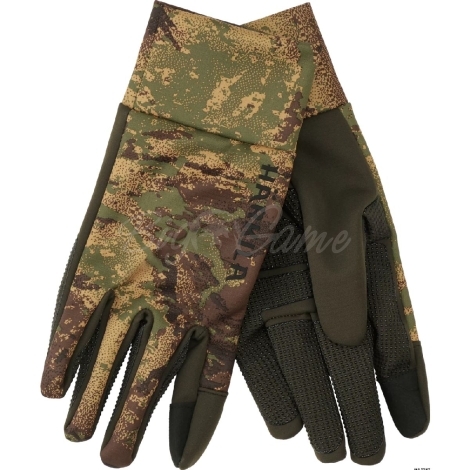 Перчатки HARKILA Deer Stalker Camo Fleece Gloves цвет AXIS MSP Forest фото 1