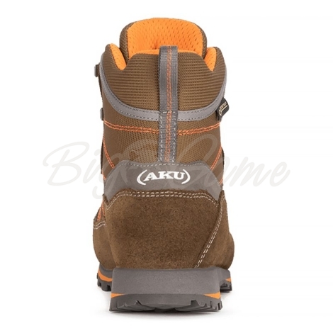 Ботинки треккинговые AKU Tana GTX цвет Olive / Fluo Orange фото 4