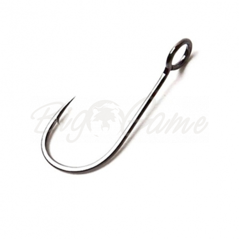 Крючок одинарный SMITH Single Hook S-69 № 2 (10 шт.) для блесен фото 1